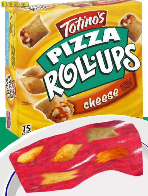 CRACKED.COM Totinos PIZZZA ROISS ROLLUPS oros NATURALLY FAVORED SSBUIN BICOESTOB cheese 15 COu RTD