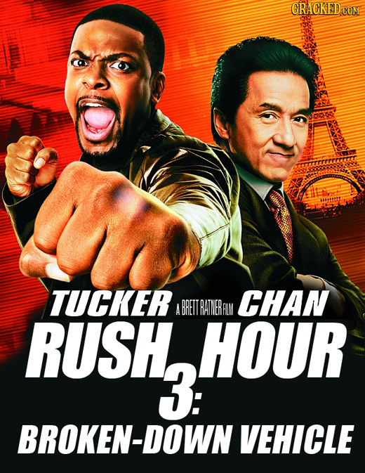 CRACKED COM TUCKER CHAN A BRETTRATINERALN RUSH, RUsho HOUR 3: BROKEN-DOWN VEHICLE
