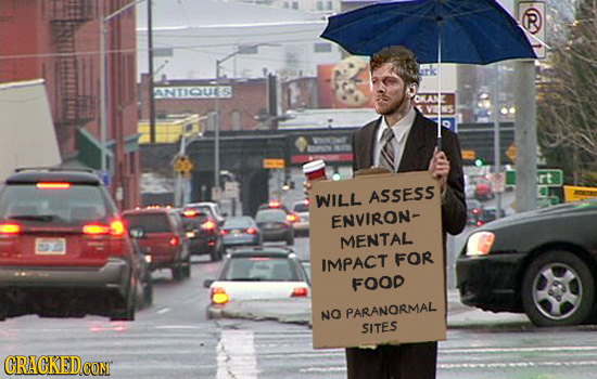 ANTIGUTG WILL ASSESS ENVIRON- MENTAL FOR IMPACT FOOD NO PARANORMAL SITES