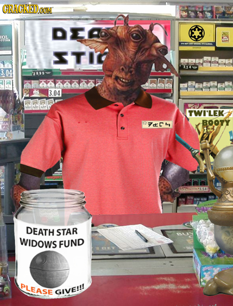 CRACKED.CON DEA OL OYIK TIO 3.04 $899 4AAA 3.04 TWI'LEK BOOTY I A BD DEATH STAR WIDOWS FUND PLEASE GIVE!!!