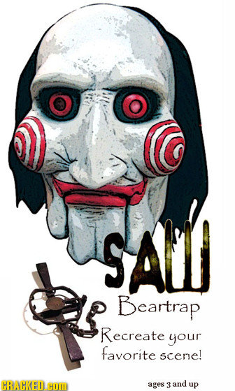 SAl Beartrap Recreate your favorite scene! CRACKED.COM ages 3 and up 