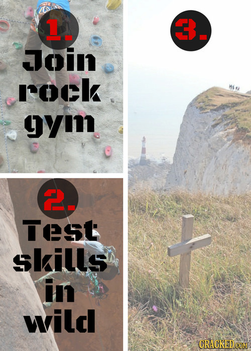 1 Join ROck gyi 2. Test skills in wild