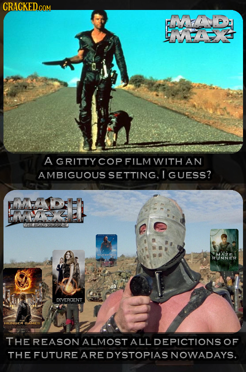 MADE MAXX A GRITTY COP FILM WITH AN AMBIGUOUS SETTING. I GUESS? MAD MAEX HEROTOWTIRRIG MAZE RUNNER DIVERGENT HLINCER GAMMEZS THE REASON ALMOST ALL DEP