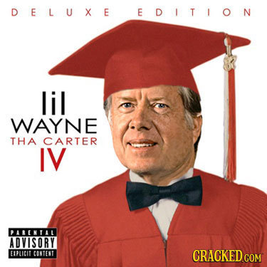 D E LUXE EDITION lil WAYNE THA CARTER IV ARENTAL ADVISORY EIPLICIT CONTENT
