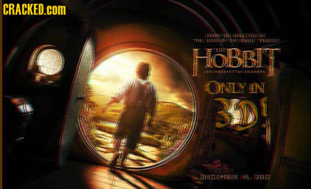 CRACKED.coM FROENLEOTOE TTHE E1OE4I FEO TEY HOBBIT ONLY IN 3D DCEMHR I. 2X002