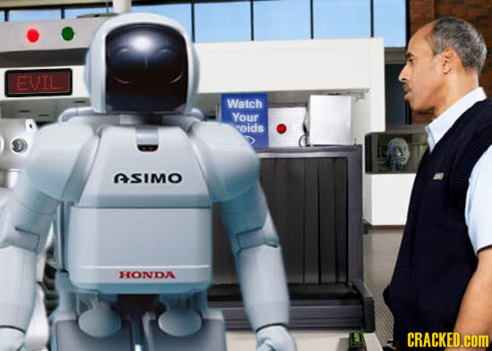 EVIL Watch Your oids AsImo HONDA CRACKED.COM