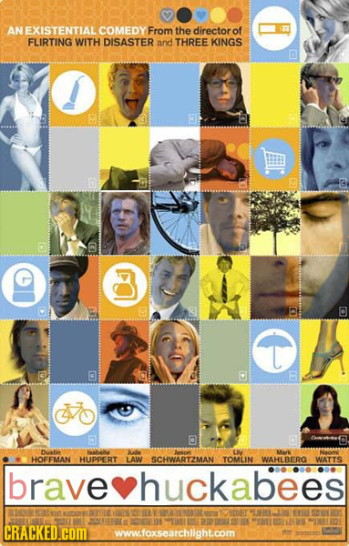 ANEXISTENTIAL COMEDY From the directorof FLIRTING WITH DISASTER and THREE KINGS G 3 Dustin leele hadte ason t M HOFEMAN HUPPERT LAW SCHWARTZMAN TOMLIN