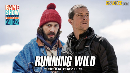 CRACKEDOOR GAME SHOW NFTWORK NEW EDI 2022 RUNNING WILD BEAR GRYLLS