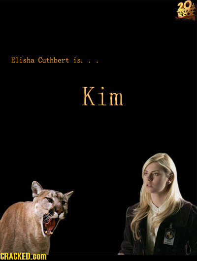 20 Elisha Cuthbert is.. . Kim CRACKED.COM