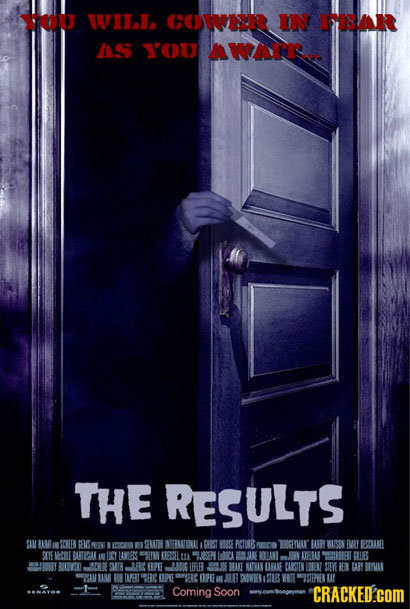 YOU Wl,l. OWR I 1 nSS Yu aRT THE RESULT'S SV AUMAS COEEN EM MEAT S OC ON SNTR INHRATINLL SOT BDME PIRB B0VAR BARDY WUSON TEMEY BCKANE STYE ELE BATGOK