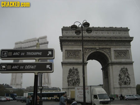 CRACKED.COM ARC OE TRIOMPHE 2 ARC OF DEFAIT K AE Gron