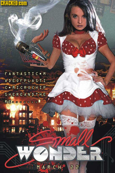 CRACKED.cOM 3C0M FANTASTIC.M ADEOFPLASTI MI.CROICHIP SHEREANDTHE REo0...1 mialll wOneR M A R CH 22