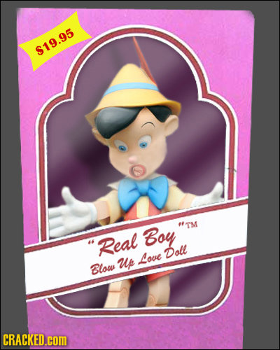 $19.95 TM Real Boy Doll u Love Blow CRACKED.cOM 