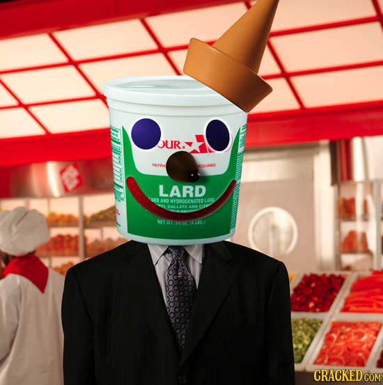 UR FOURRED LARD AND HVDBOCENATED AR NET WE 4LS.I IF CRACKEDcO