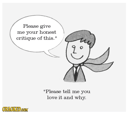 Please give me your honest critique of this. *Please tell me you love it and why. CRAGKEDON