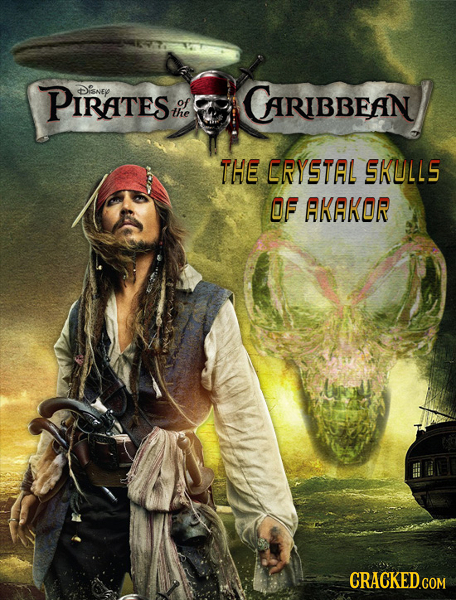 PiRATeS Disney of of CARIBBEAN the THE ERYSTAL SKULLS OF AKAKOR