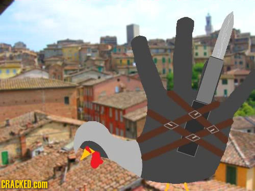 If Hand Print Art Projects Were More Badass Than a Turkey