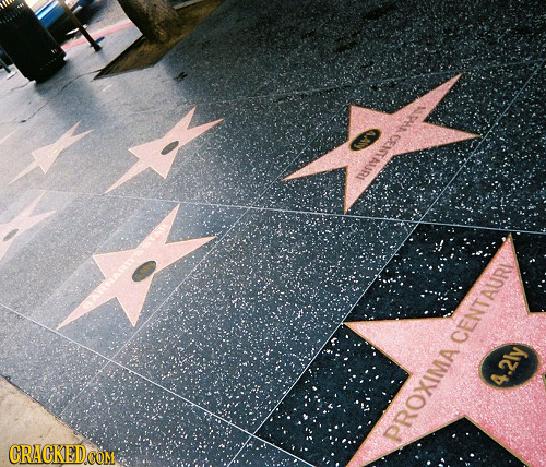 We CAR CENTAURY 4.2ly PROXIMA