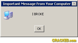 30 Error Messages You Never Want to See
