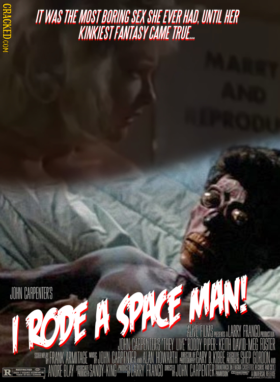 IT WAS THE MOSTBORING SEX SHEEVER HAD, UNTIL HER KINKIEST FANTASY CAME TRUE.. AND IPROOU JOHN CARPENTERS MAN! RODE A PAE AIE FLMS LARRY FRANCO JOHN CA