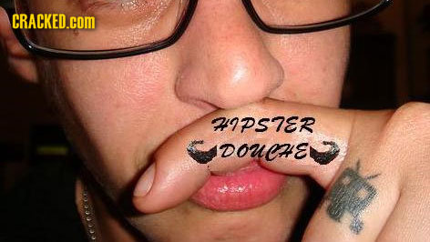 CRACKED.COM HIPSTER DOUCHE 