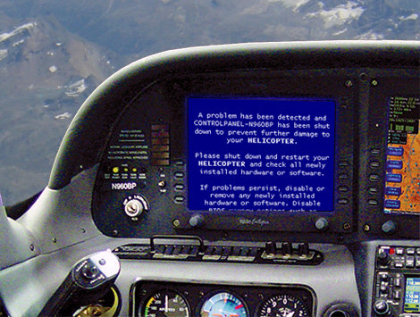 A problem has been detected and CONTROLPANEL-NOOBP has been shut don o prevent further damage to your HELICOPTER Please shut doon and restart your HEL