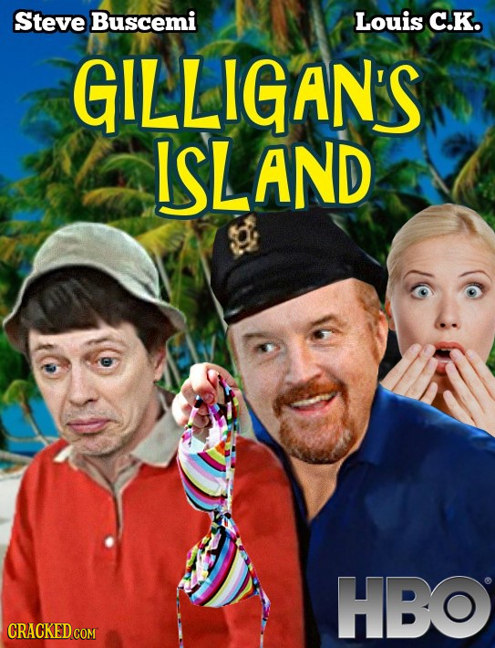 Steve Buscemi Louis C.K. GILLIGAN'S ISLAND HBO CRACKED COM