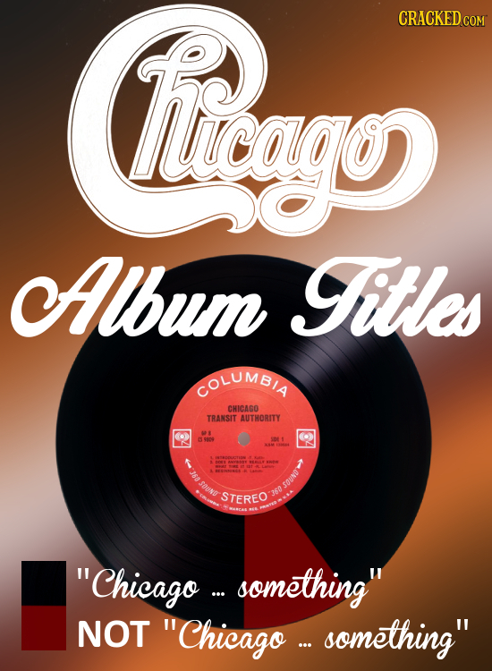 oago CRACKED CAlbum itles COLUMBIA CHICAGO TRANSIT AUTHORITY 4  135809 380 SOUNO SOUND STEREO 360 Chicago something NOT Chicago something 