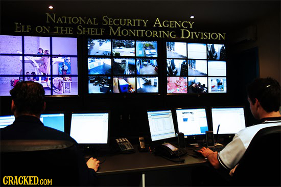 NATIONAL SECURITY AGency ELF ON THE SHELF MONITORING DIVISION CRACKED.COM