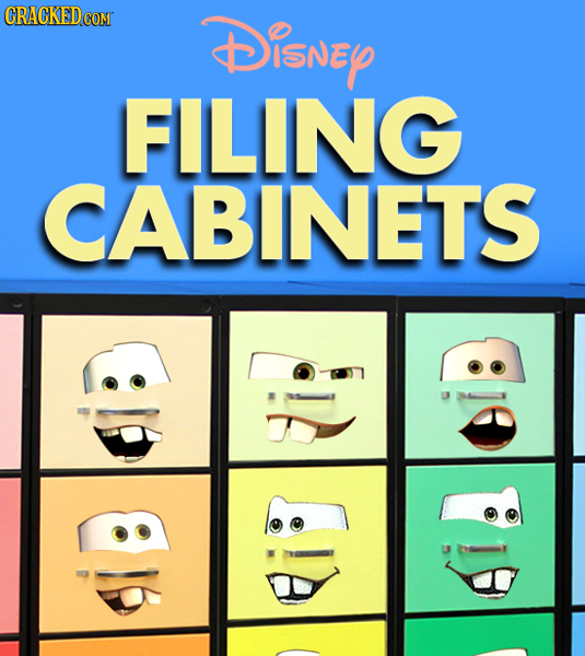 CRACKEDCON Disney FILING CABINETS