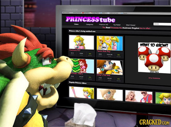 PRINCESStubE SN Retdt Th Mushenom Kngdom Hs lo oHert Mio ate Leles SLL WANT TO GROW PL Tenal Role Play cl NAGE 19102 Namle Muess CRACKED COM