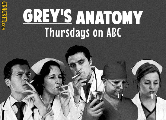 CRACKED.COM GREY'S ANATOMY Thursdays On ABC 