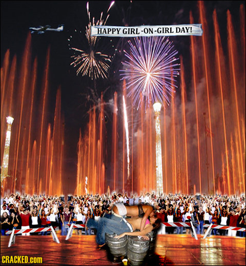 HAPPY GIRL-ON-GIRL DAY! CRACKED.cOM