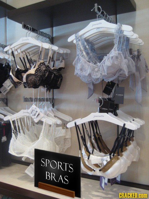 Joureelle journelle SPORTS BRAS CRACKED.cOM