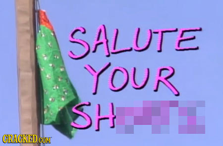 SALUTE YOUR SH CRACKEDC CoN