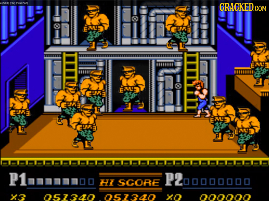 DO EE EL4 F E P1o P200000000 HI SCORE X. 057340 05720 O 200000