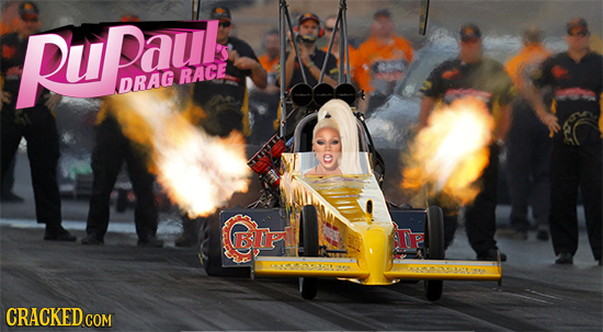 Rupaul RACE DRAG Te 509.