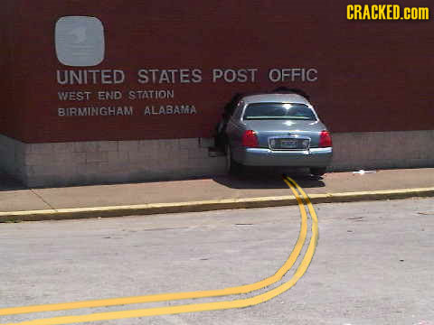 CRACKED.cOM UNITED STATES POST OFFIC WEST END STATION BIRMINGHAM ALABAMA