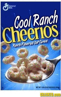 Geerl MT Cool Ranch Cheerios Fiavored Oot Cereat Ranch ETTTLSANMSPAIN CRAKED