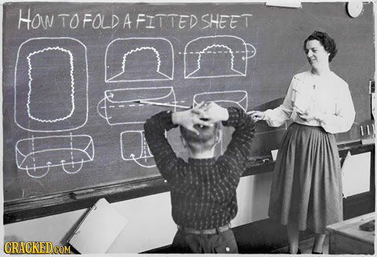 How TOFOLD A FITTED SHEET