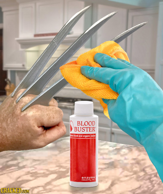 BLOOD BUSTER Hlood and ongasic rhains anzyme CRACKEDCONT