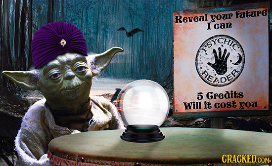 Reveal yoar fatae I can ICFC AADEP 5 Gredits Will it cost you CRACKEDCOM.