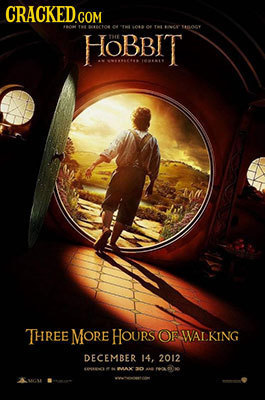 CRACKEDcO COM -0 $to 04 0 HOBBIT -640 1001 THREE MORE HOURS OF WALKING DECEMBER 14. 2012 0