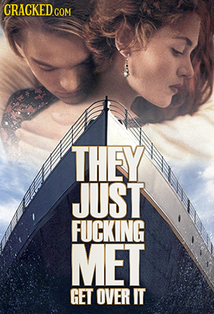 CRACKED COM THEY JUST FUCKING MET GET OVER IT