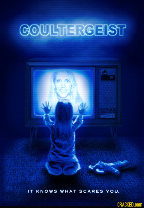 COULTERGEIST IT KNOWS WHAT SCARES YOU. CRACKED.cOM