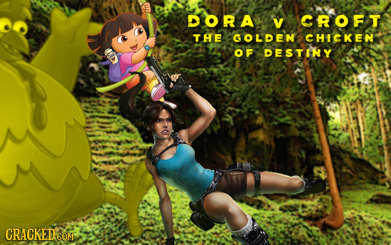 DORA V CROFT THE GOLDEN CMICKEN OF DESTINY CRACKEDCON