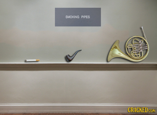 SMOKING PIPES 4p CRACKED COM