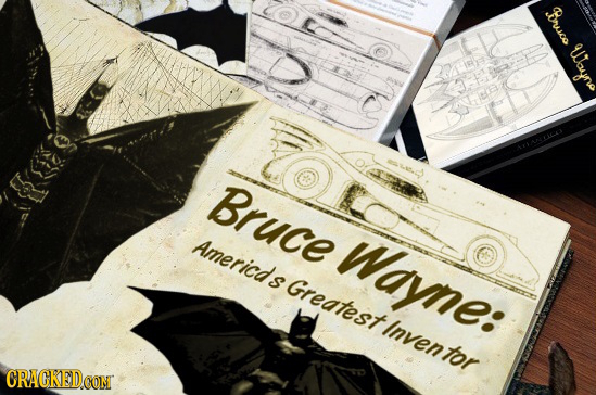 Bruioo Ulayyr ArA0 Bruce Americds Wayne s Greatest Inventor CRACKEDOON 
