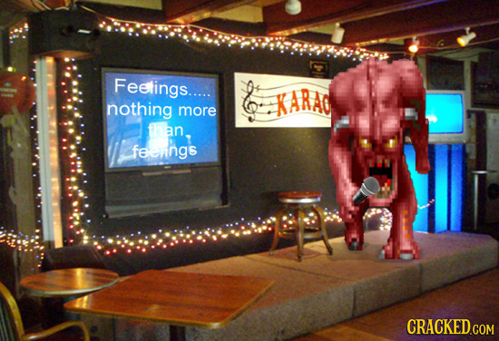 Feelings..... KARAD nothing more fhan. feerings