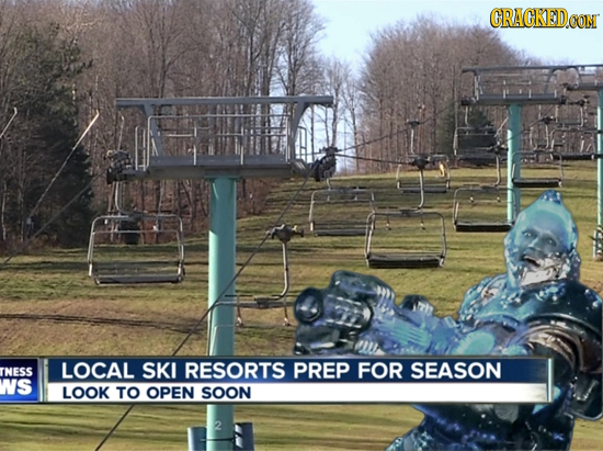 CRAGKED.OON TNESS LOCAL SKI RESORTS PREP FOR SEASON S LOOK TO OPEN SOON
